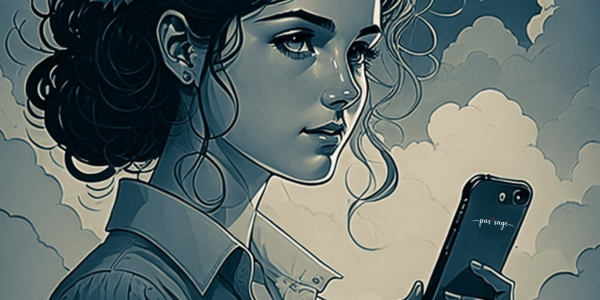 Déroulement d'une séance de coaching émotionnel : jeune femme prête à téléphoner pour prendre rendez-vous.