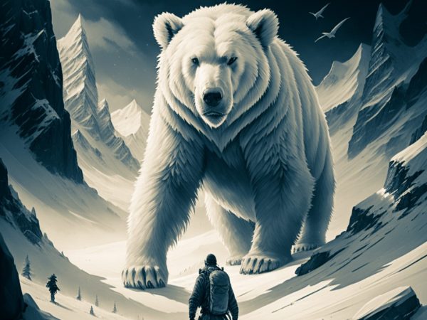 "Une petite fille émerveillée, habillée d'une robe, en apnée sous la mer, les yeux écarquillés, découvrant le monde marin avec intensité."